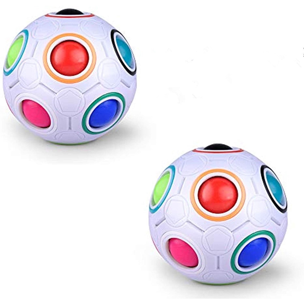 Rubik biến thể quả bóng tròn Rainbow Ball Magic Ball