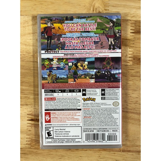 Băng Game Nintendo Pokémon Shield