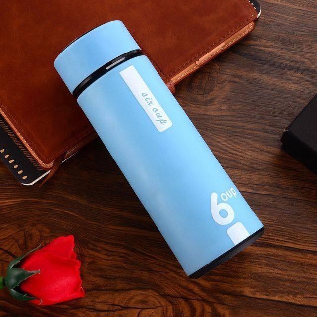 Bình Đựng Nước Giữ Nhiệt Giữ lạnh 6 Oup 2 Lớp Thủy Tinh Dung Tích 450ml