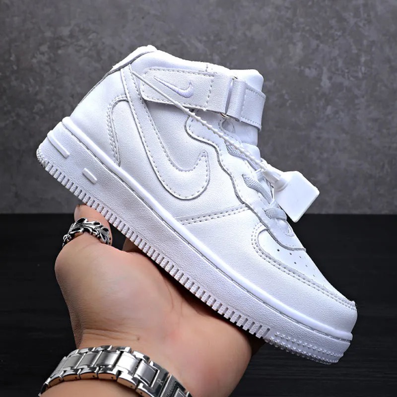 Giày Air Force 1 Mid Air Force One In The White To Create Pocket Dành Cho Trẻ Em