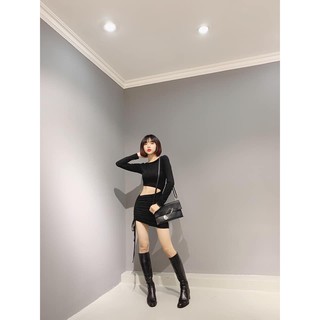 Đầm body khoét eo rút đùi