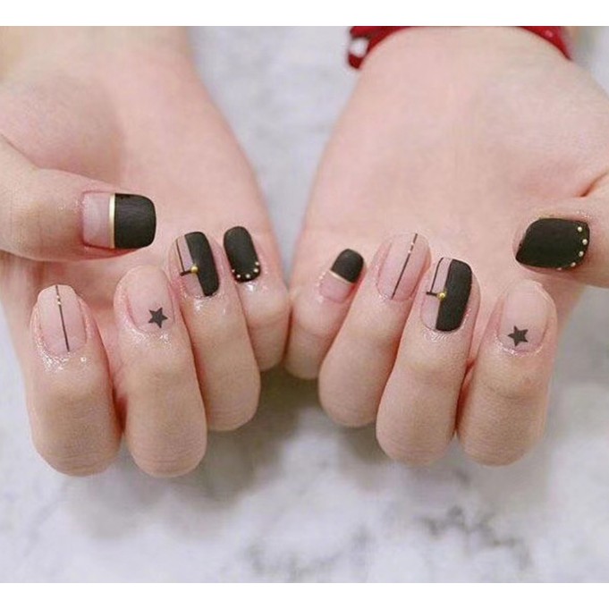 Nail sticker dán móng tay 3D chống nước thời trang chất lượng cao (99)