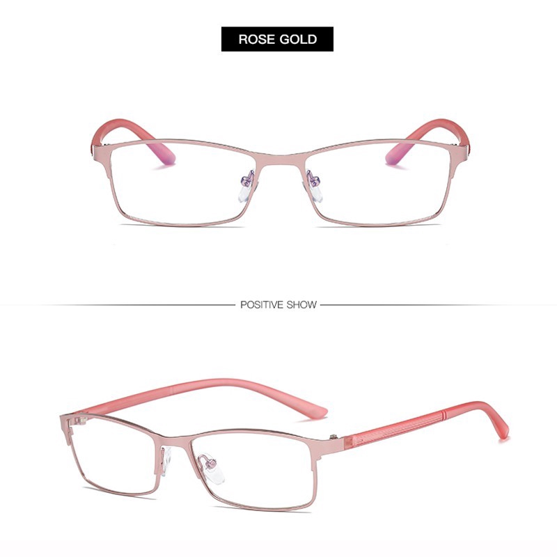 Gọng kính vuông kim loại đơn giản | BigBuy360 - bigbuy360.vn