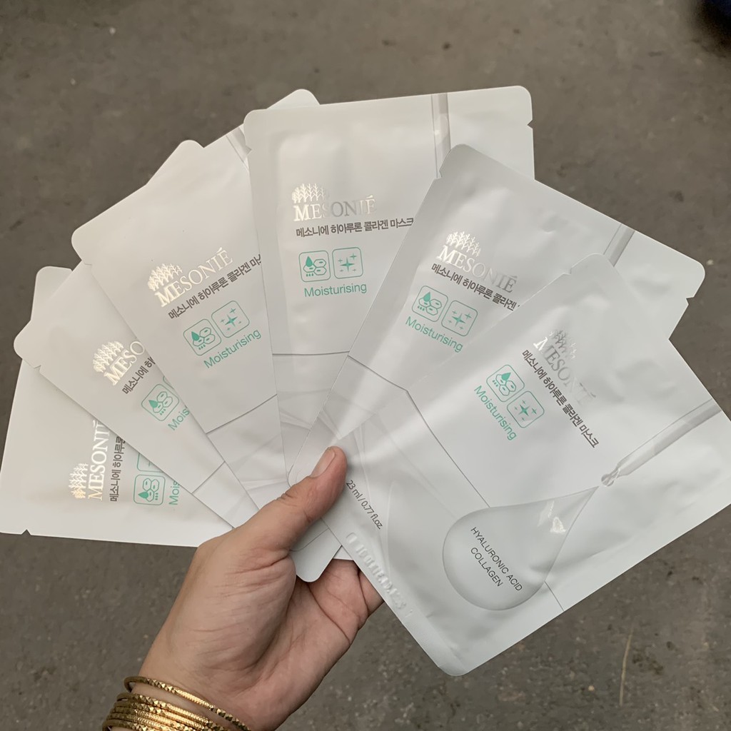 💦💦💦MẶT NẠ ĐẮP MẶT COLLAGEN DƯỠNG ẨM VÀ LÀM TRẺ HÓA DA MESONIÉ💦💦💦