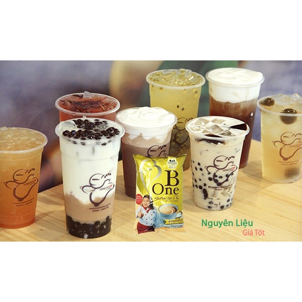 Bột kem béo pha trà sữa B-ONE chiết lẻ gói 500g / 200g / 100g