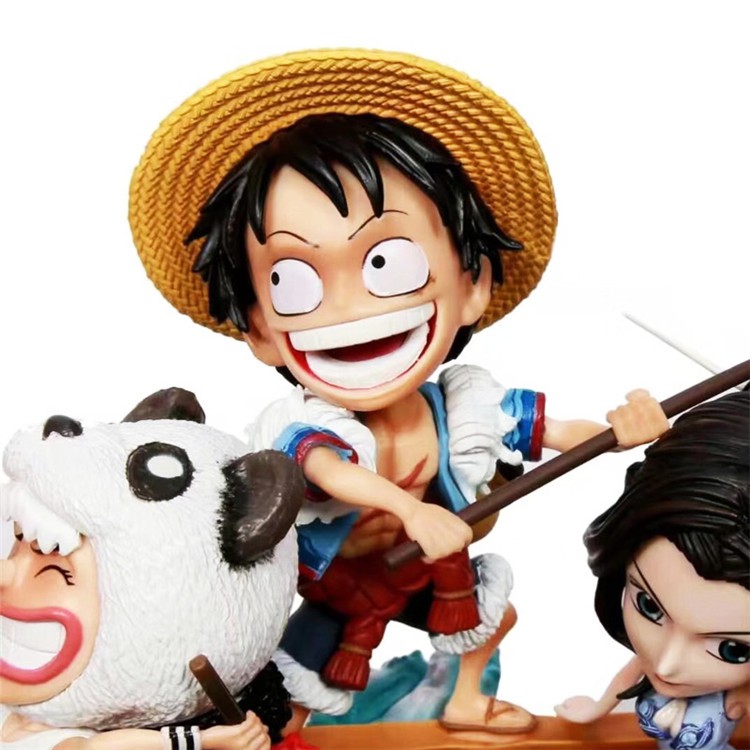 Mô hình chibi băng hải tặc mũ rơm hàng mới siêu đẹp