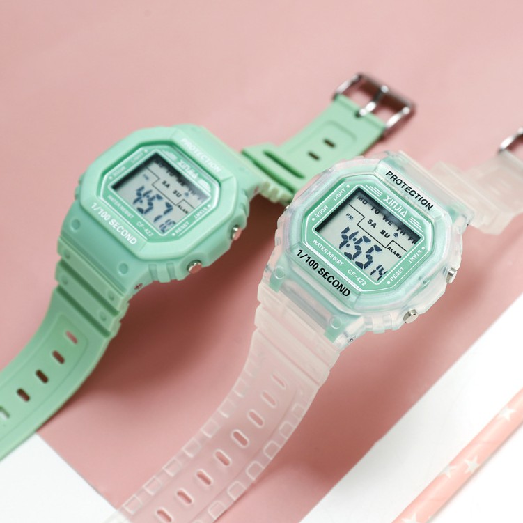 Đồng hồ điện tử thể thao nam nữ Xinjia XIJ03 full chức năng, chống nước tốt | BigBuy360 - bigbuy360.vn