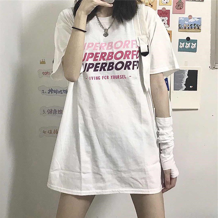 Áo thun tay lỡ form rộng Unisex Superborfd Neko.sg HT33 | BigBuy360 - bigbuy360.vn