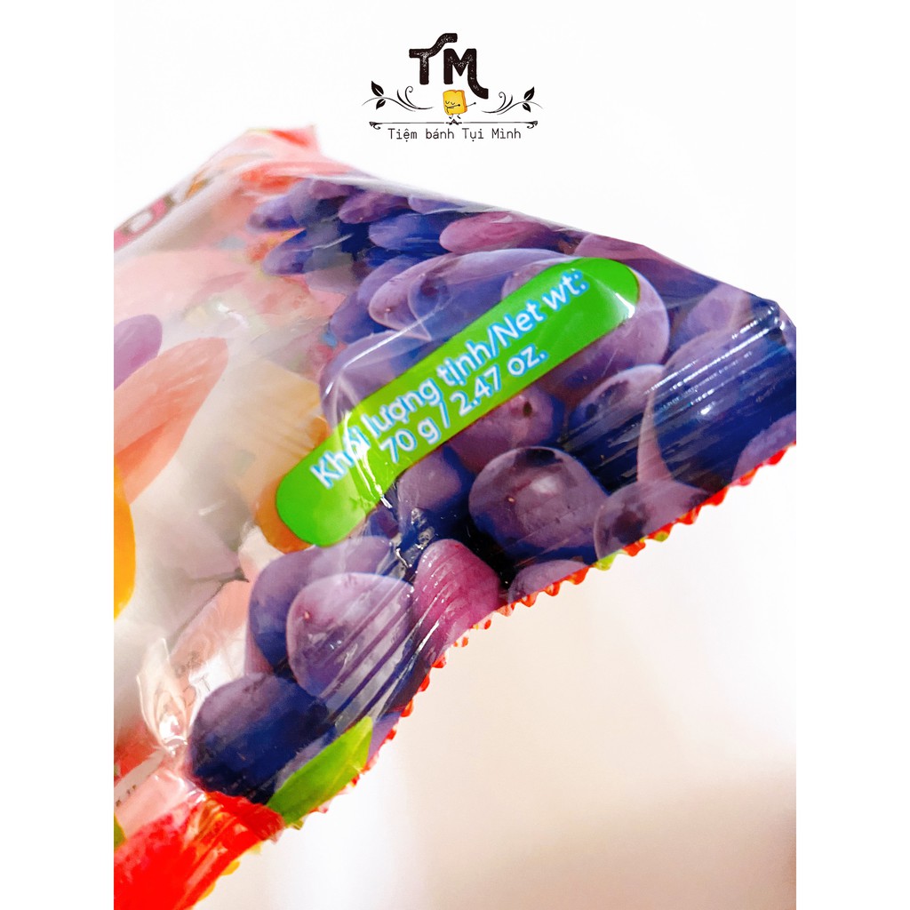 Kẹo 4 mùa (xuân hạ thu đông) hương trái cây - 70g