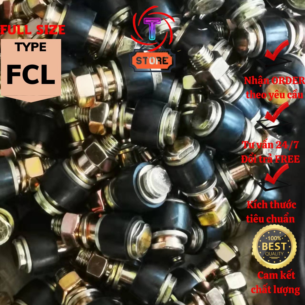 Giảm Chấn Cao Su Khớp Nối Bích FCL NBR Full Size F5, F6, F7, F8