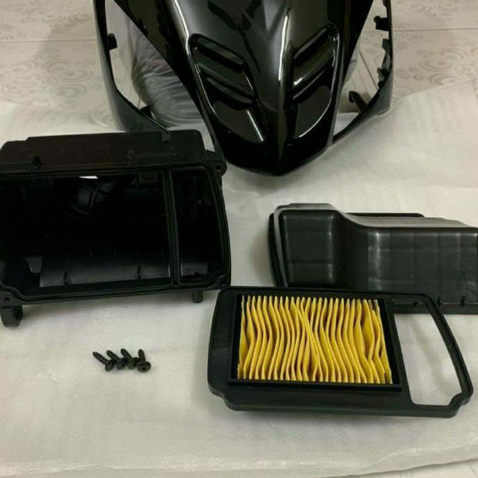 Bộ võ hộp lọc gió pô e xe ga MiO zin chính hãng yamaha