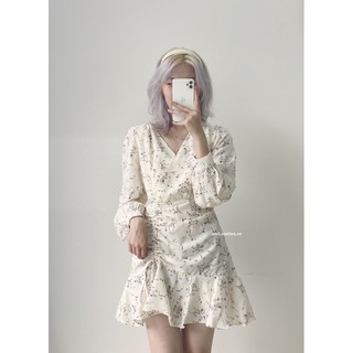 Đầm hoa dây rút