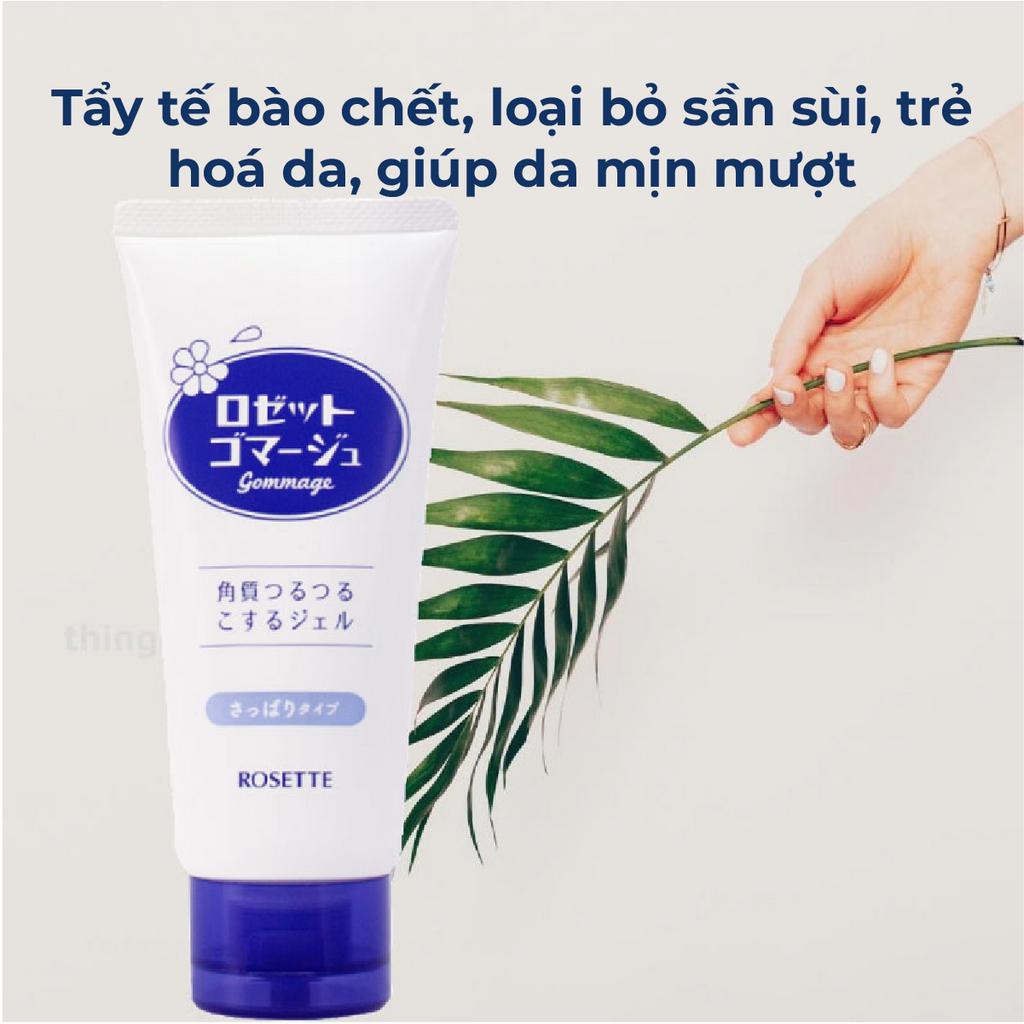 Tẩy tế bào chết da mặt Rosette Peeling Gel tẩy da chết của Nhật Số 1 Cosmo 120g