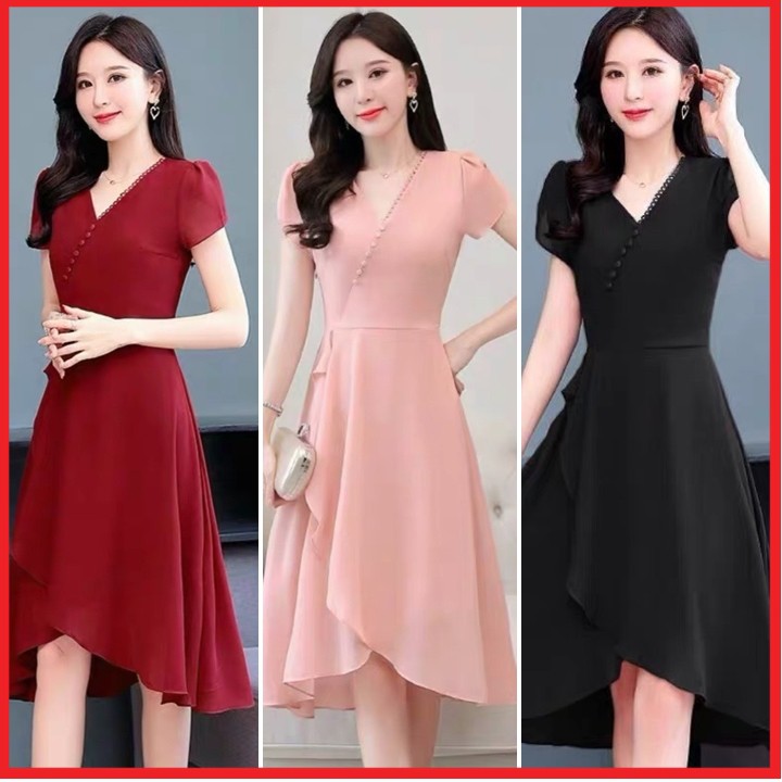 Đầm dự tiệc thiết kế nhẹ nhàng, nữ tính đủ size 30 đến 72kg - 75811 | BigBuy360 - bigbuy360.vn