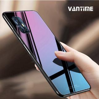 Ốp điện thoại kính cường lực sang trọng chống sốc cho VIVO V19 NEO