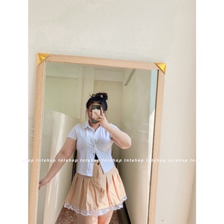SET ÁO SƠ MI + CHÂN VÁY TENNIS [ TNT SHOP BIGSIZE 60KG 90KG ]
