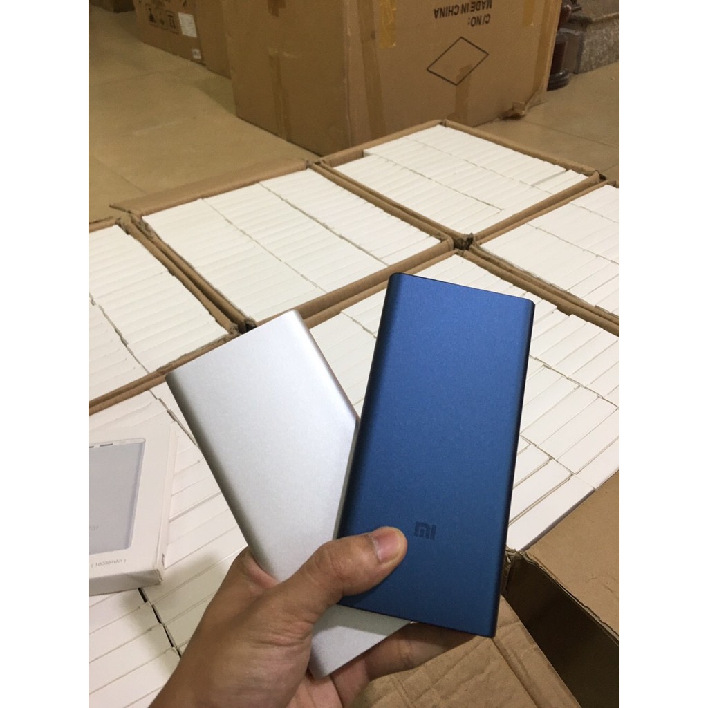 Sạc Dự Phòng Chính Hãng Xiaomi Pin Sạc Dự Phòng Xiaomi Gen 2 Dung Lượng 10000 Mah 2 cổng Sạc - Bảo Hành 12 Tháng