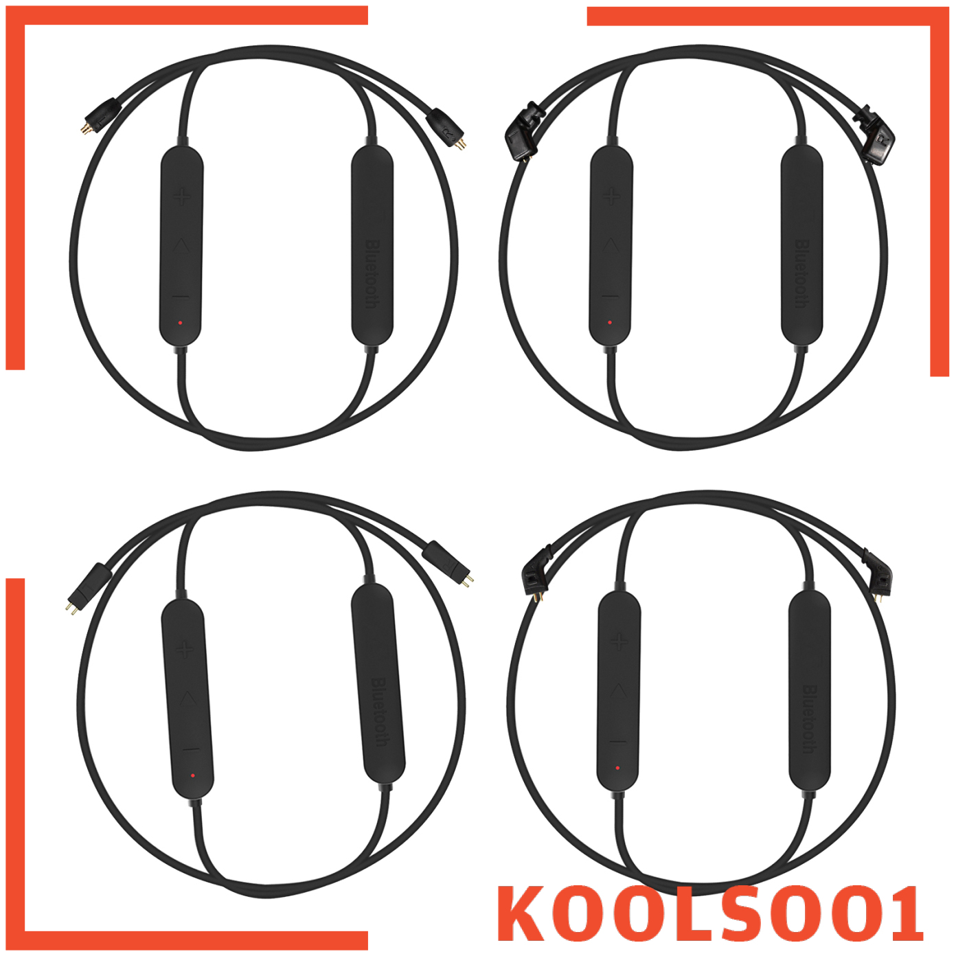 [KOOLSOO1]Bluetooth Module Wireless Upgrade Cable Replacement for KZ Earphones, HD Transmission