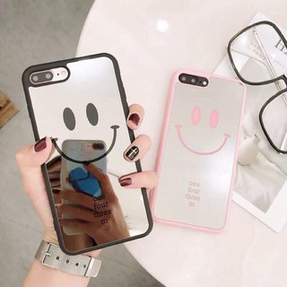 Ốp mặ cười tráng gương cho iphone