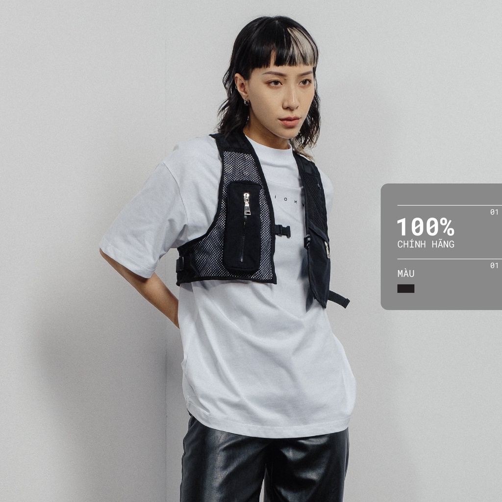 Áo khoác gile lưới HANOI RIOT T0174