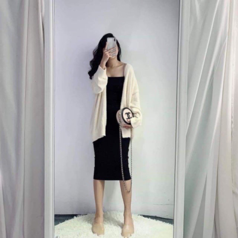 váy 2 dây ôm body, đầm dáng dài ôm boddy VAVASA V02 | BigBuy360 - bigbuy360.vn
