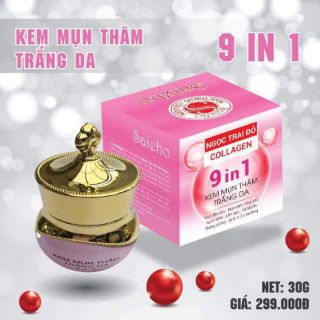 Kem ngọc trai đỏ Collagen