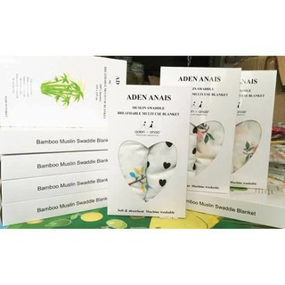 Set 2 khăn aden sợi tre trong hộp quà