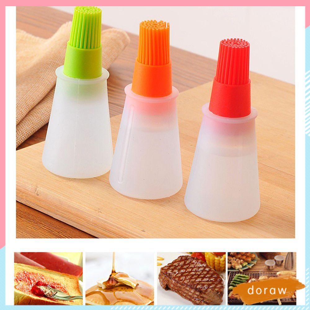 Bình Đựng Dầu Kèm Cọ Quét Nướng Bbq Chống Dầu Cách Nhiệt Tiện Dụng