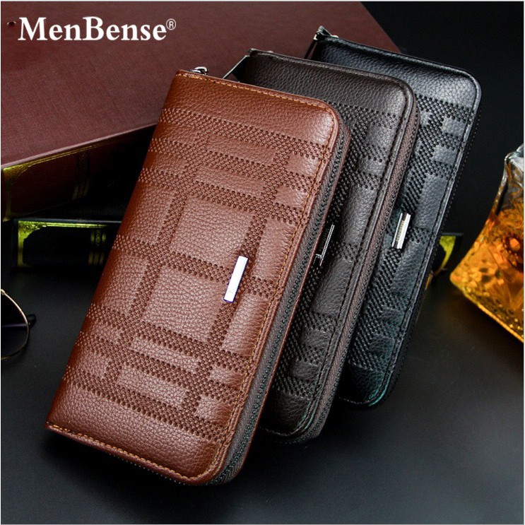 Ví Da Nam Cầm Tay MenBense Đẳng Cấp Và Phong Cách Đàn Ông Thành Đạt VID02