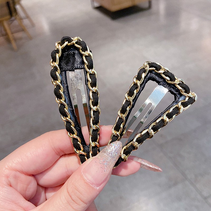 Kẹp tóc kim loại phong cách Hàn Quốc thanh lịch dành cho nữ