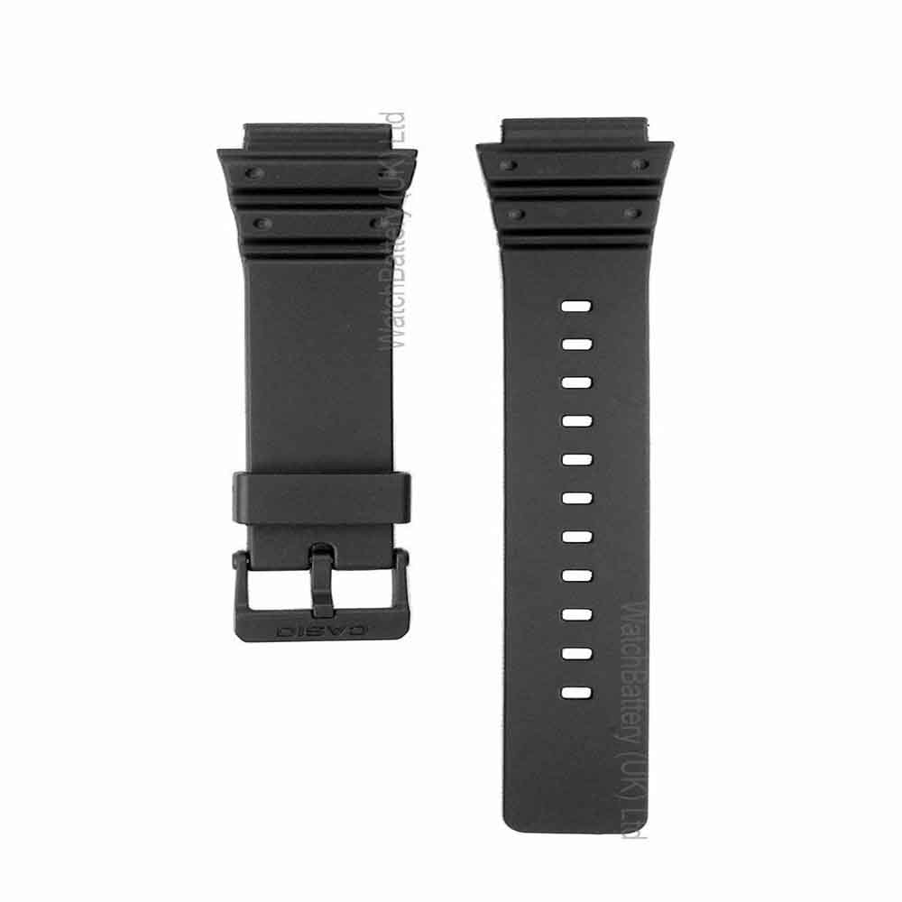 Watch Strap Band for CASIO MRW-200H, MRW200H, MRW 200, MRW 200H - Black