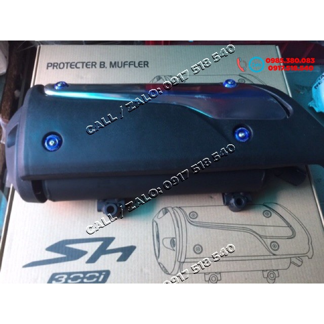 Bô 300i lắp SH Việt 125/150i Gắn zin k chế