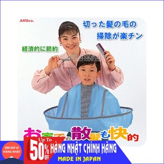 Áo choàng cắt tóc có khay hứng Hàng Nhập Khẩu Từ Nhật