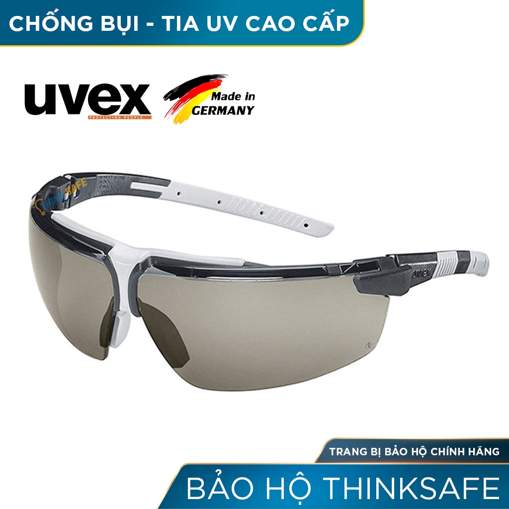 Mắt Kính bảo hộ cao cấp Uvex Thinksafe, kính chống bụi, chống tia uv, mắt kiếng đa năng, dùng khi đi xe máy - OTG 281