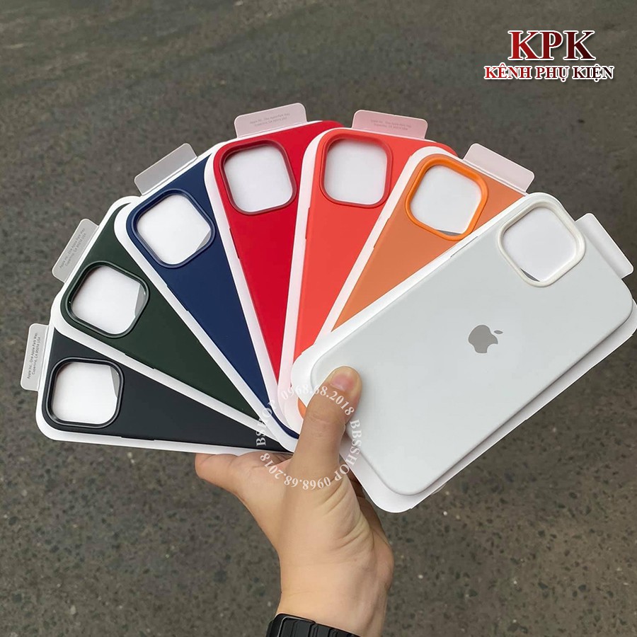 Ốp Silicon Case iPhone 12 chống bẩn  iPhone 12 Pro 12 Promax