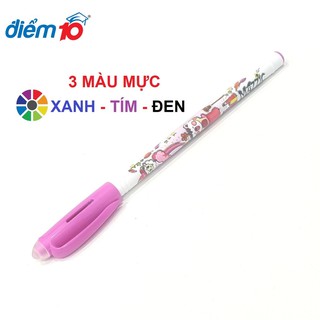 Bút tím xoá được mazzic điểm 10 tl