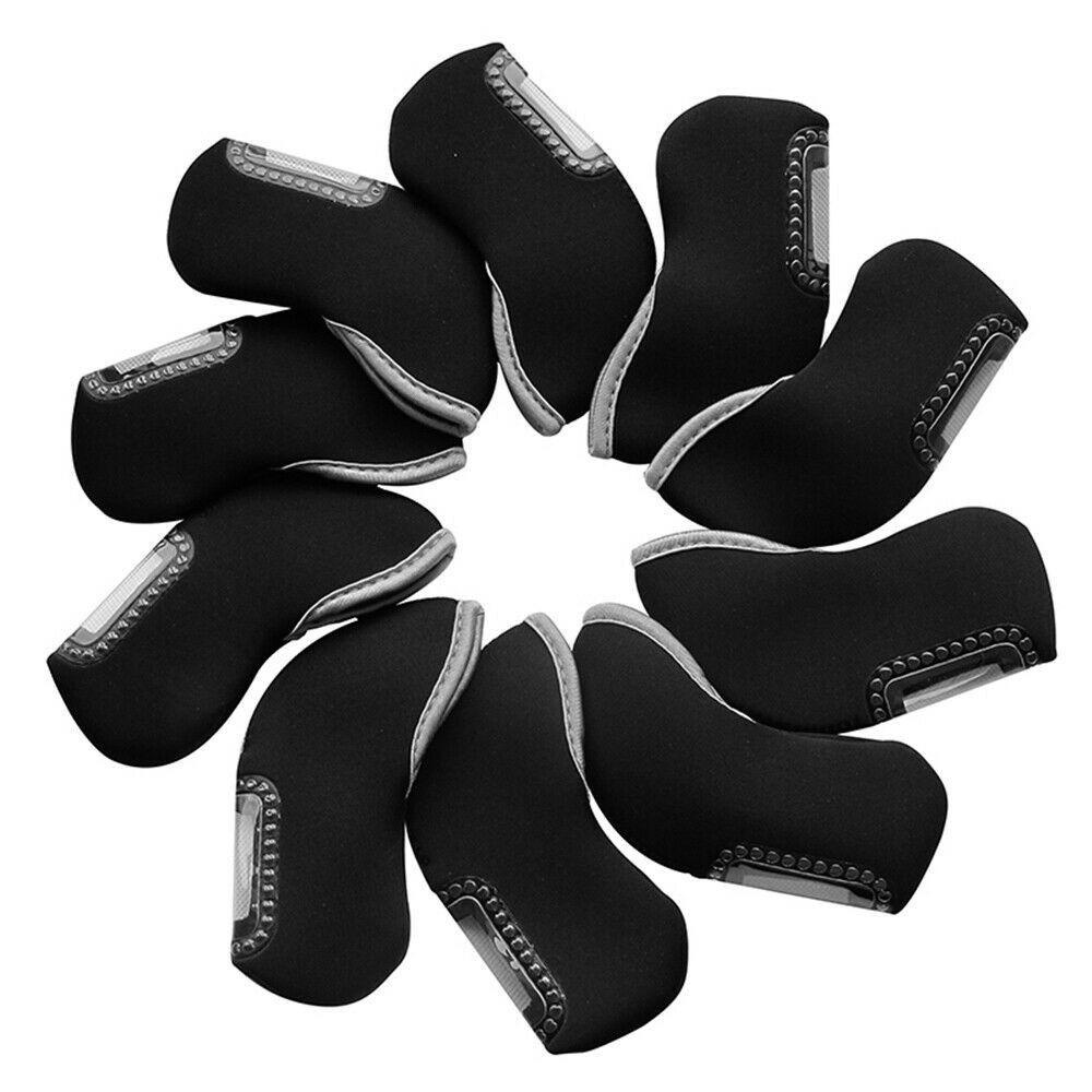 Set 10 Vỏ Bọc Đầu Gậy Đánh Golf Bằng Cao Su Tổng Hợp Cao Cấp