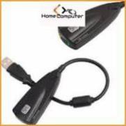 Cáp chuyển đổi, Cáp Usb soud 5h. chuyển từ usb ra tai nghe,loa giá tốt,bảo hành 6 tháng - Home Computer