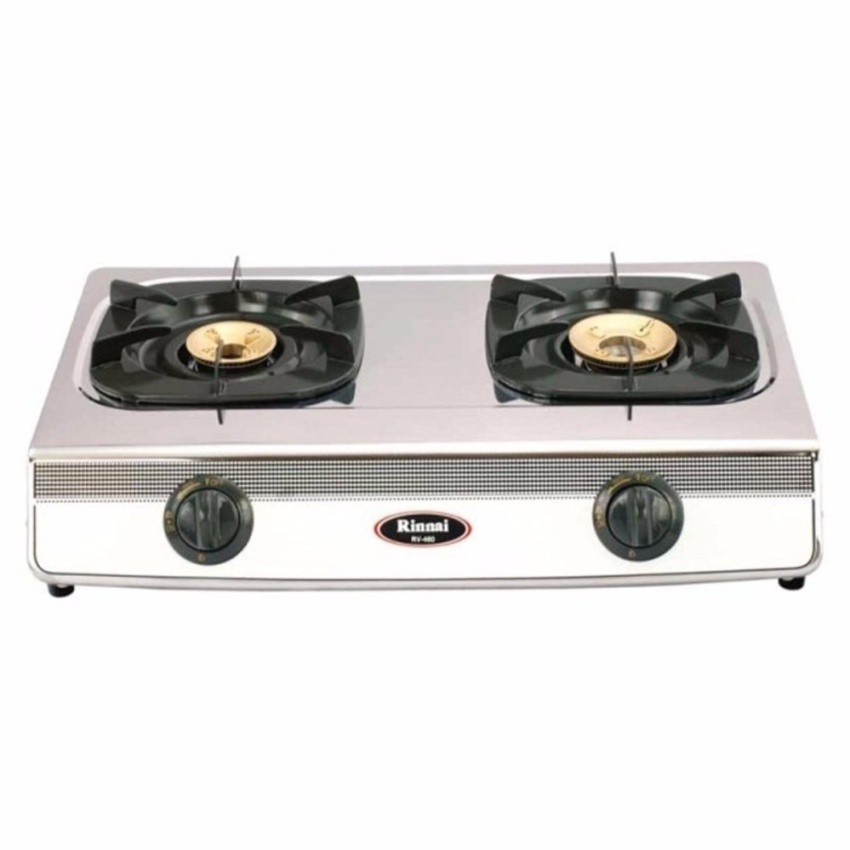 Bếp gas đôi Rinnai RV-460(S) (Bạc)