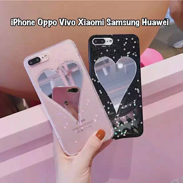 Ốp Điện Thoại Tráng Gương Cho Iphone 6 7 8 X Xs Xr 11 11pro Max Samsung J3 J5 J7 Realme Vivo Oppo Huawei