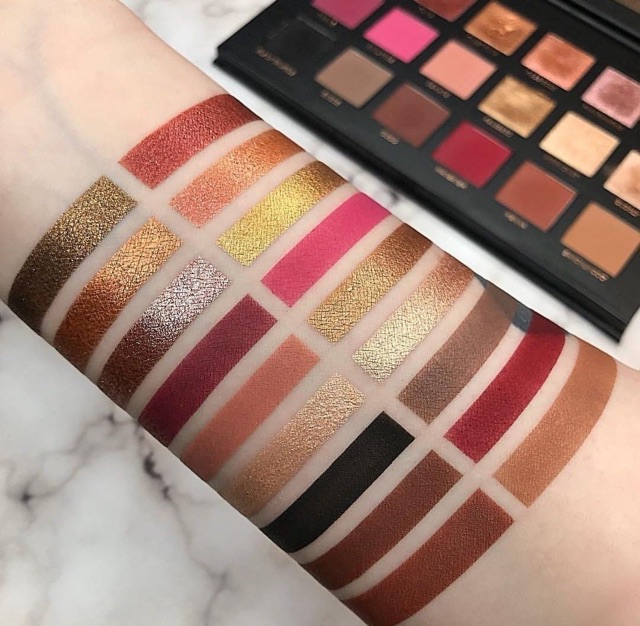 🎨 BẢNG MẮT HUDA BEAUTY SHADOWS PALETTE ROSE GOLD EDITION