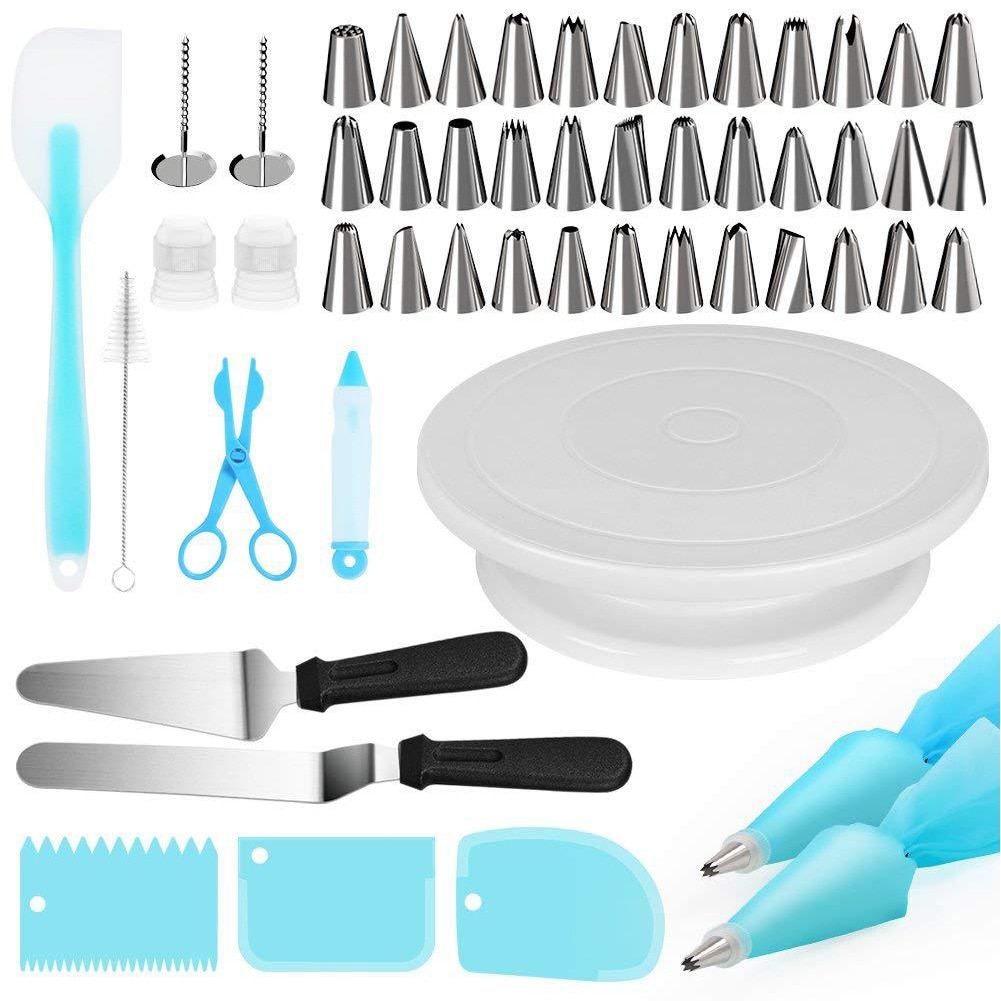 Bộ 52 dụng cụ trang trí làm bánh tiện lợi chất lượng cao