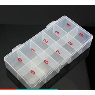Hộp đựng móng 11 ô - hộp đựng 10 ô