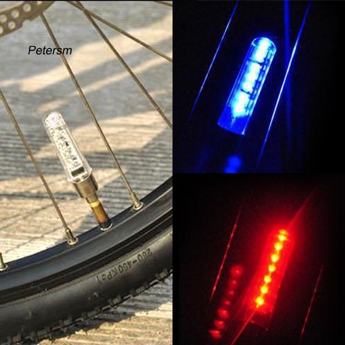 Đèn Led Neon Gắn Van Bánh Xe Trang Trí Chữ Cái