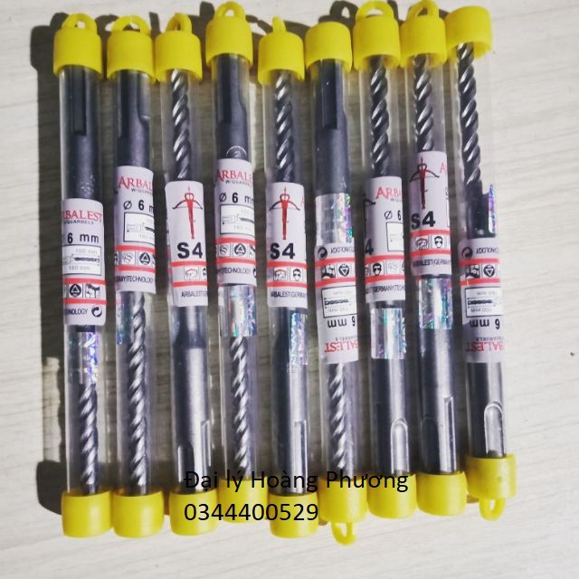 Mũi khoan bê tông Arbalest xịn (click xem giá chi tiết các cỡ)