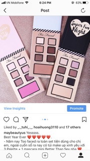 Tách set màu mắt Too Faced Best Year Ever 