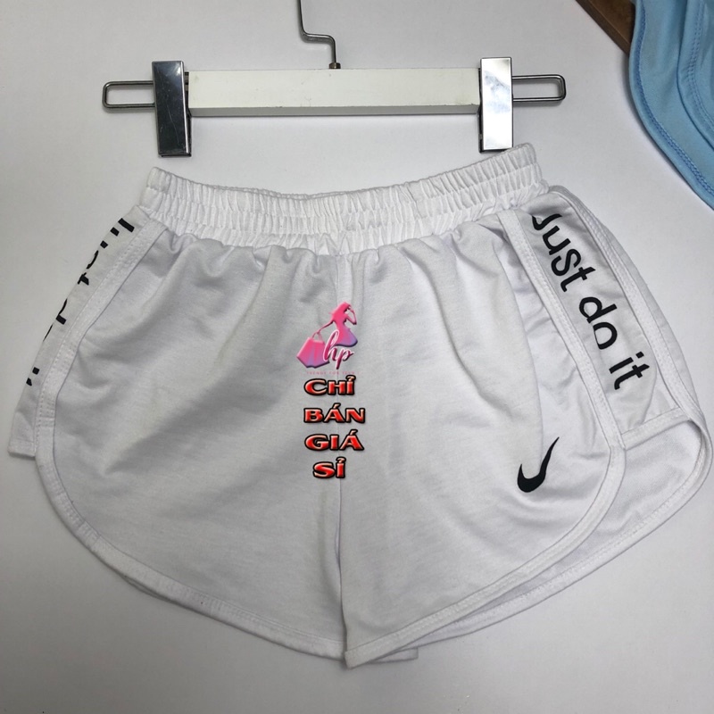 Quần short thể thao nữ thun cotton da cá mẫu mới thời trang 2021