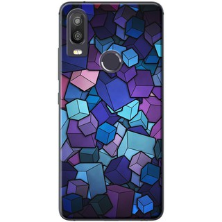 Ốp lưng Vsmart Active 1, Active 1 Plus, Active 3 in hình Viên đá xanh