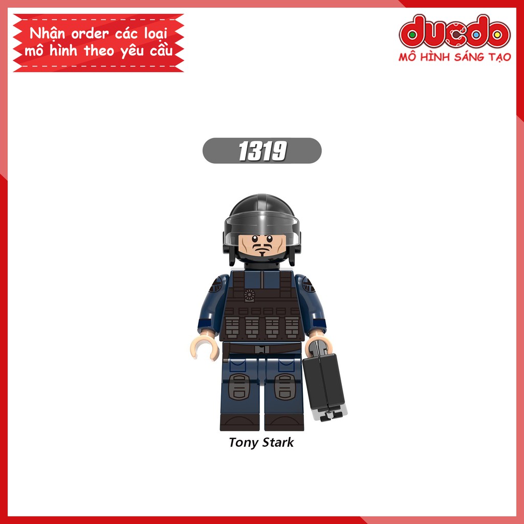 Minifigures các nhân vật trong End Game - Đồ chơi Lắp ghép Xếp hình Mô hình Mini Iron Man XINH X0264