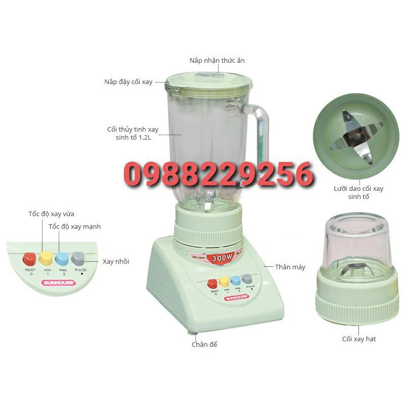 Phụ kiện máy xay Sunhouse SHD5115